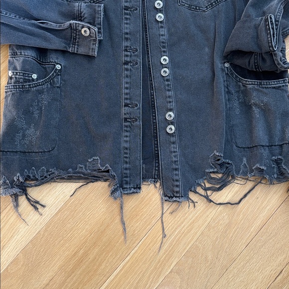 Free People Denim Jacket - Picture 7 of 11